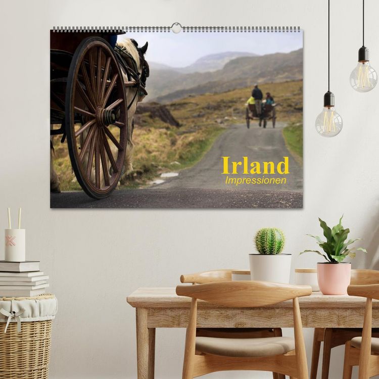 Produktbild: Irland &bull; Impressionen (Wandkalender 2026 DIN A2 quer), CALVENDO Monatskalender