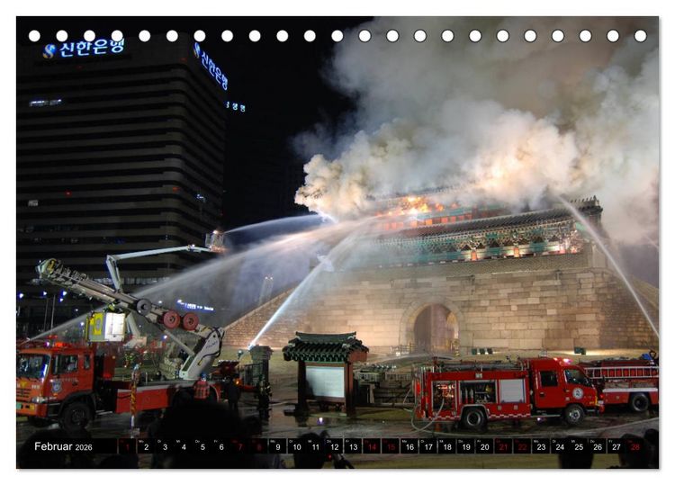 Produktbild: Seoul - Metropole zwischen Tradition und Moderne (Tischkalender 2026 DIN A5 quer), CALVENDO Monatskalender