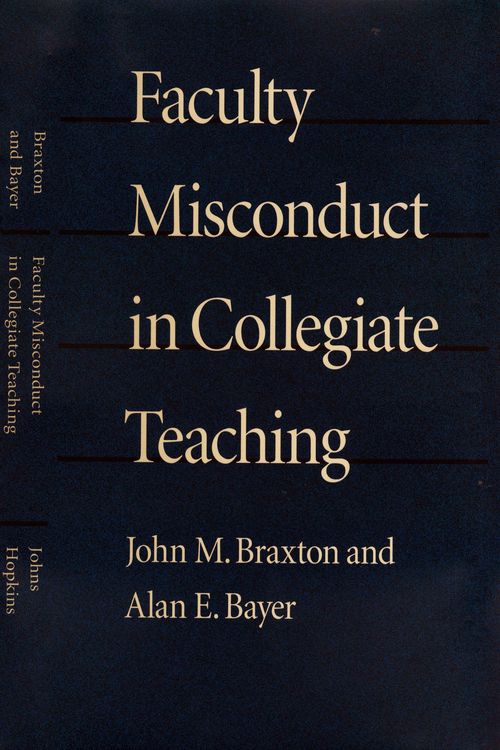 Produktbild: Faculty Misconduct in Collegiate Teaching