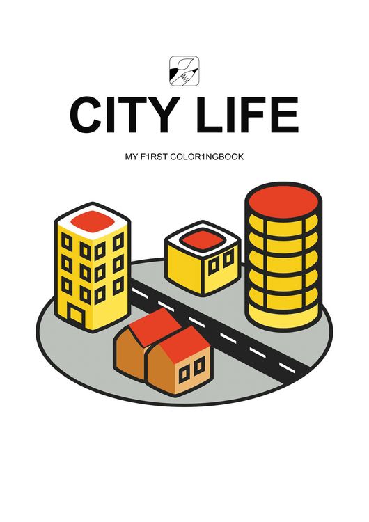 Produktbild: EyeVisto: City Life Malbuch