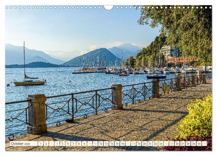 Produktbild: Lake Maggiore - Breathtaking landscapes (Wall Calendar 2026 DIN A3 landscape), CALVENDO 12 Month Wall Calendar