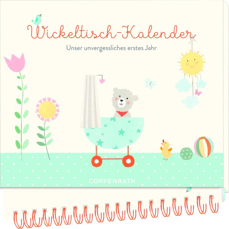 Produktbild: Wickeltisch-Kalender
