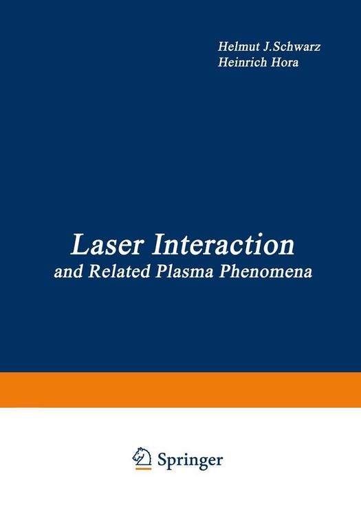 Produktbild: Laser Interaction and Related Plasma Phenomena