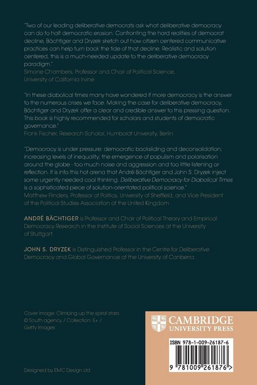 Produktbild: Deliberative Democracy for Diabolical Times