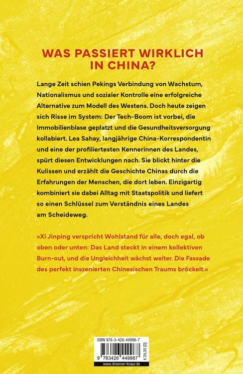 Produktbild: Das Ende des Chinesischen Traums