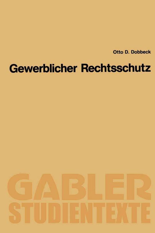 Produktbild: Gewerblicher Rechtsschutz