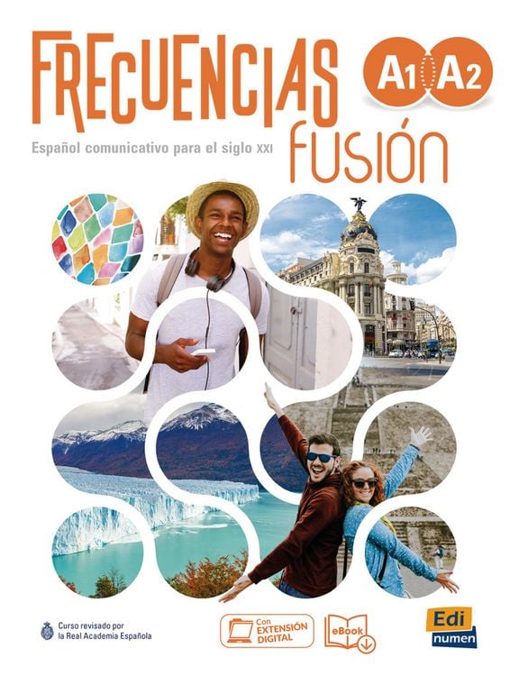 Produktbild: Frecuencias Fusi&oacute;n A1 / A2. Libro del estudiante + Code