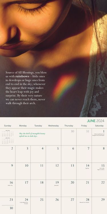 Produktbild: Workman Calendars: Blessings Wall Calendar 2024
