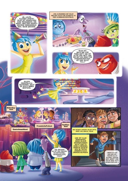 Produktbild: Disney Filmcomics 6: Alles steht Kopf 2