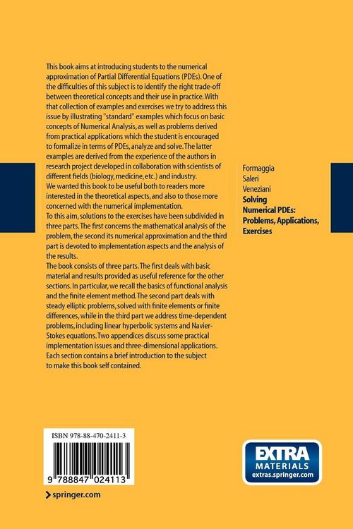 Produktbild: Solving Numerical PDEs: Problems, Applications, Exercises