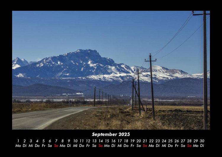 Produktbild: Bergige Welten 2025 Fotokalender DIN A3
