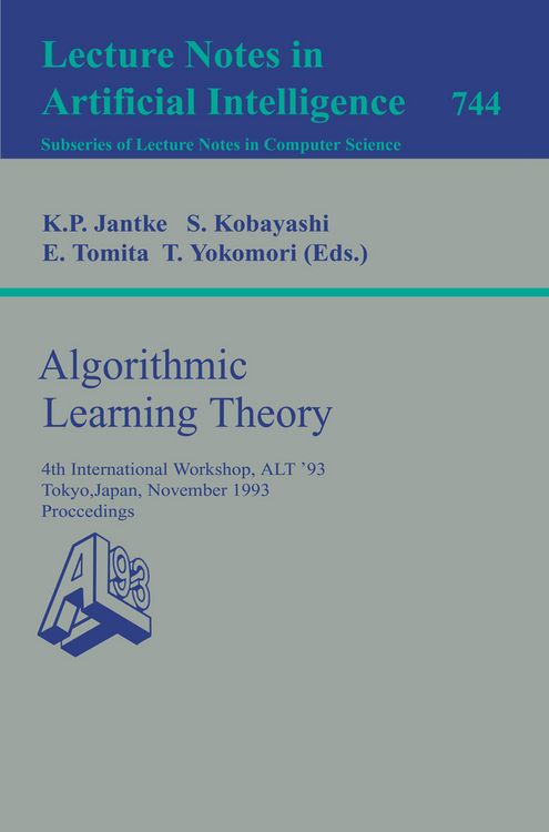 Produktbild: Algorithmic Learning Theory