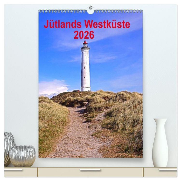 Produktbild: J&uuml;tlands Westk&uuml;ste 2026 (hochwertiger Premium Wandkalender 2026 DIN A2 hoch), Kunstdruck in Hochglanz