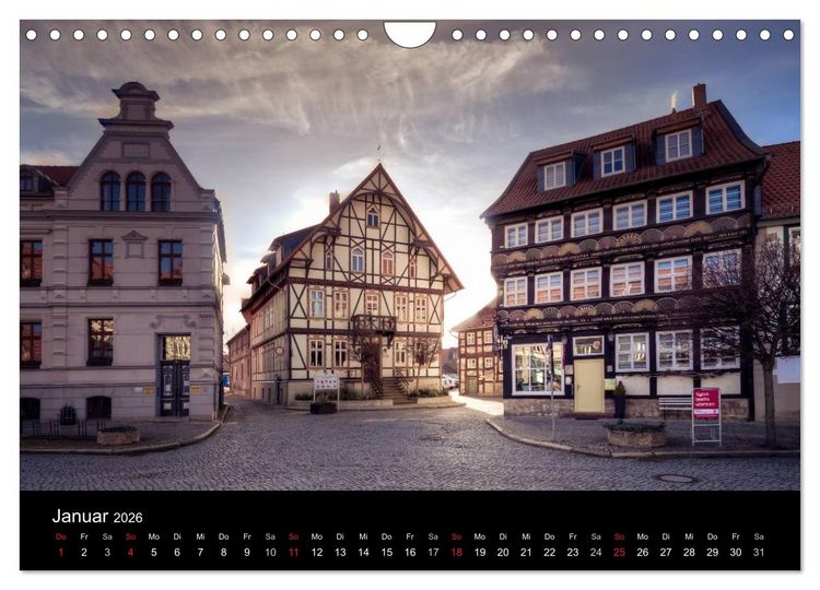Produktbild: Fachwerk - wie aus einer anderen Zeit (Wandkalender 2026 DIN A4 quer), CALVENDO Monatskalender