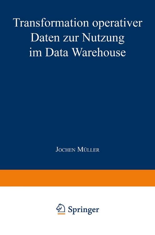 Produktbild: Transformation operativer Daten zur Nutzung im Data Warehouse