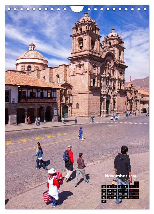 Produktbild: Peru - Kultur - Menschen - Natur (Wandkalender 2026 DIN A4 hoch), CALVENDO Monatskalender
