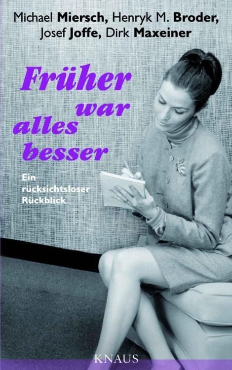 Produktbild: Früher war alles besser