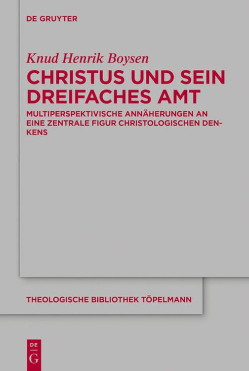 Produktbild: Christus und sein dreifaches Amt