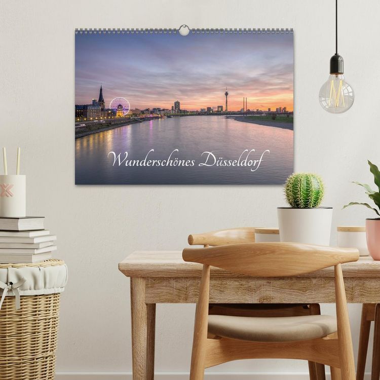 Produktbild: Wundersch&ouml;nes D&uuml;sseldorf (Wandkalender 2026 DIN A3 quer), CALVENDO Monatskalender