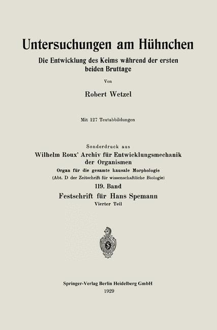 Produktbild: Untersuchungen am H&uuml;hnchen