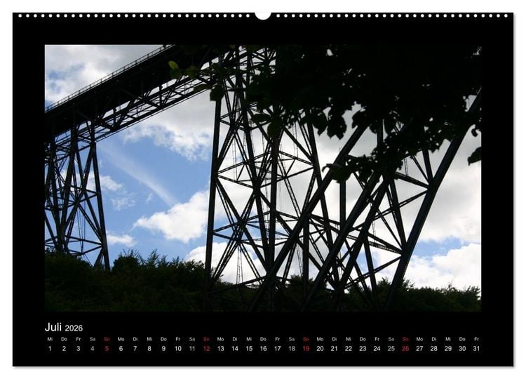 Produktbild: Impressionen vom Solinger Klingenpfad (hochwertiger Premium Wandkalender 2026 DIN A2 quer), Kunstdruck in Hochglanz