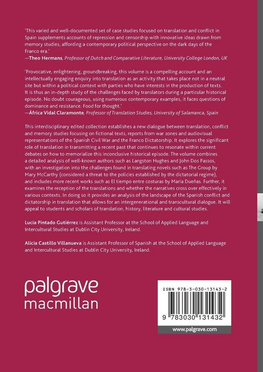 Produktbild: New Approaches to Translation, Conflict and Memory