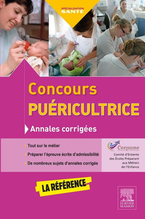Produktbild: Concours puericultrice annales