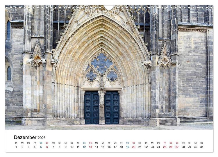 Produktbild: Die Stra&szlig;e der Romanik (Wandkalender 2026 DIN A3 quer), CALVENDO Monatskalender