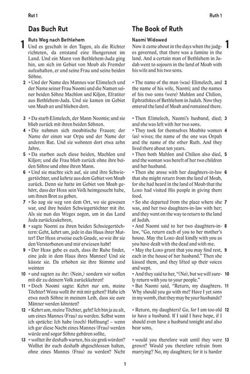 Produktbild: Elberfelder Bibel, deutsch-englisch