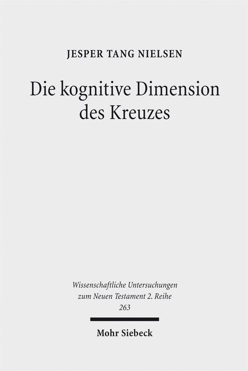 Produktbild: Die kognitive Dimension des Kreuzes