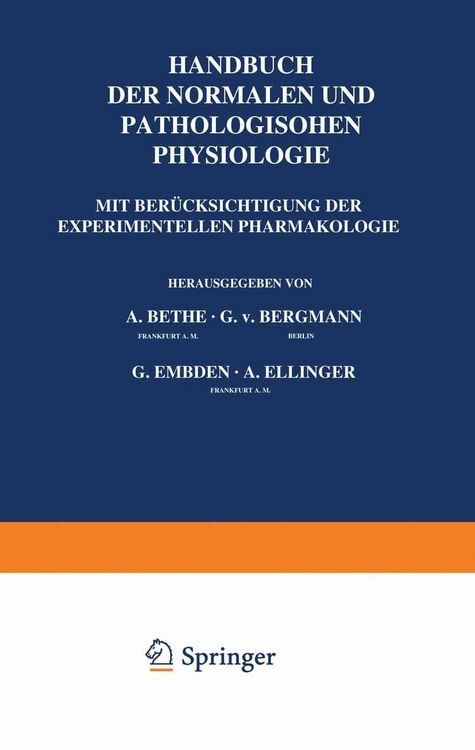 Produktbild: Allgemeine Physiologie