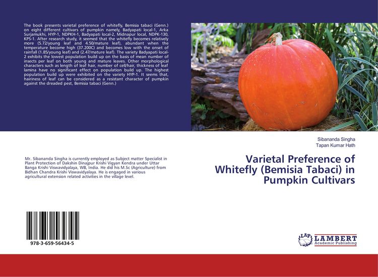 Produktbild: Varietal Preference of Whitefly (Bemisia Tabaci) in Pumpkin Cultivars