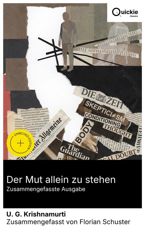 Produktbild: Der Mut allein zu stehen (Zusammengefasste Ausgabe)
