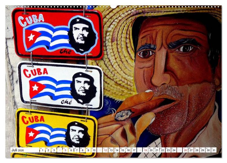 Produktbild: CHE GUEVARA (Wandkalender 2026 DIN A2 quer), CALVENDO Monatskalender
