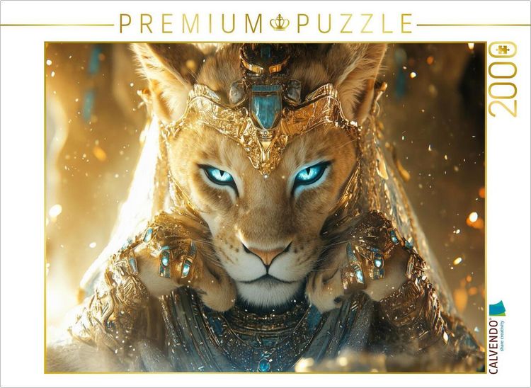 Produktbild: CALVENDO Puzzle Sachmet- Kriegsg&ouml;ttin | 2000 Teile Lege-Gr&ouml;&szlig;e 90x67cm Foto-Puzzle f&uuml;r gl&uuml;ckliche Stunden