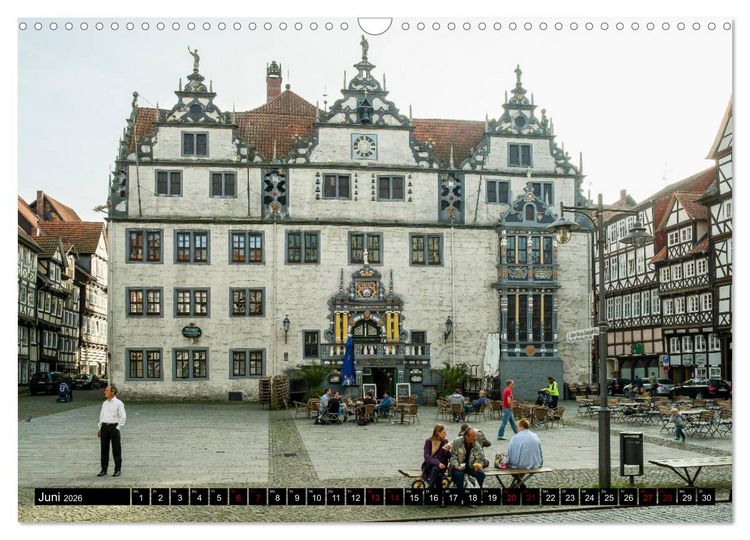 Produktbild: Hann. M&uuml;ndener Ansichten (Wandkalender 2026 DIN A3 quer), CALVENDO Monatskalender