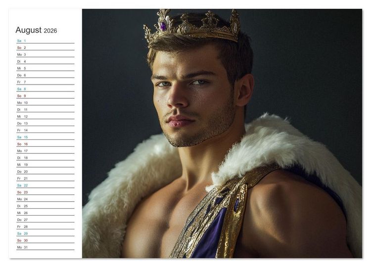 Produktbild: Prinz der Lust (hochwertiger Premium Wandkalender 2026 DIN A2 quer), Kunstdruck in Hochglanz