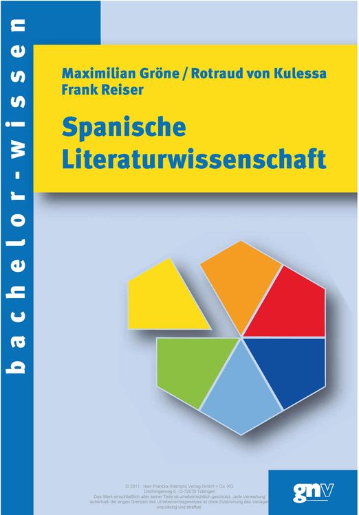 Produktbild: Spanische Literaturwissenschaft