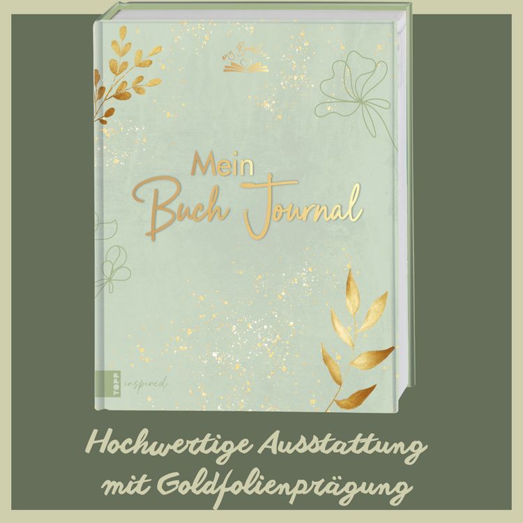 Produktbild: My Booklove: Mein Buch Journal - Salbei