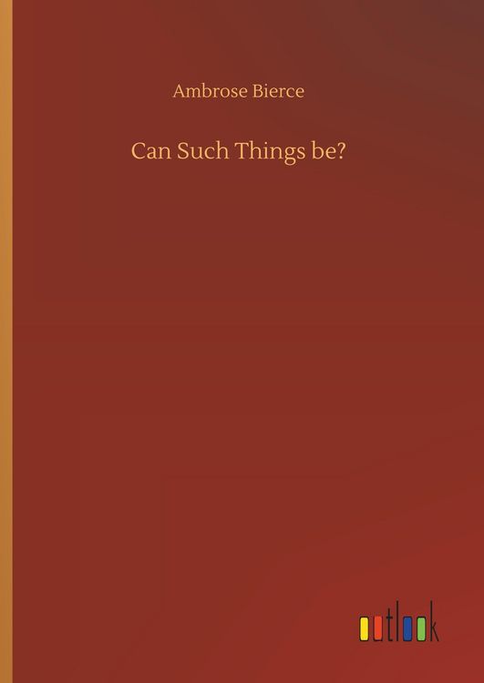 Produktbild: Can Such Things be?
