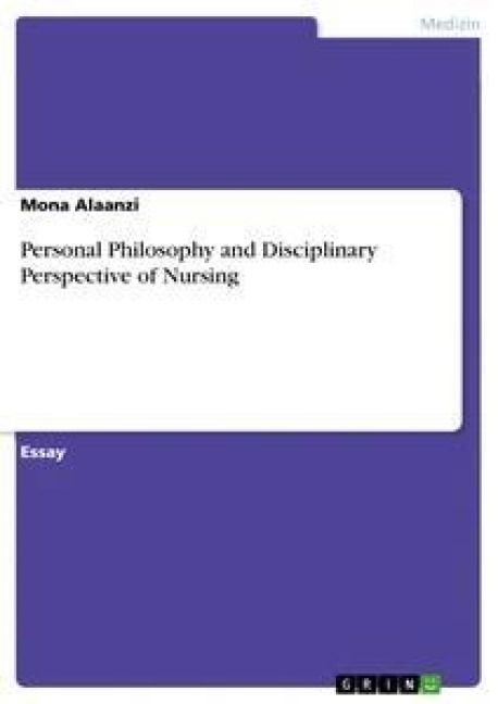 Produktbild: Personal Philosophy and Disciplinary Perspective of Nursing