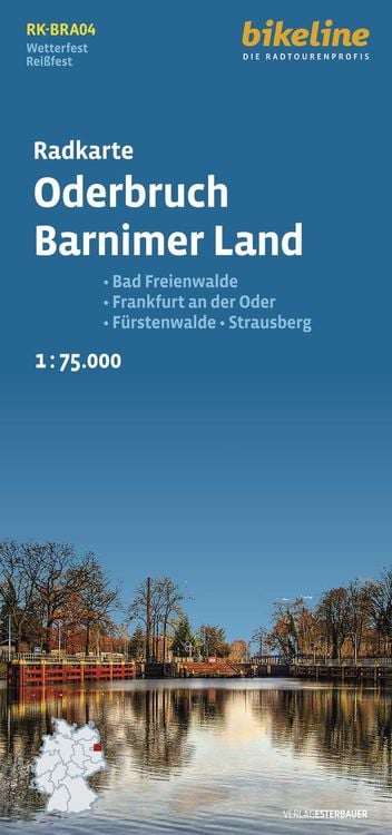 Produktbild: Radkarte Oderbruch Barnimerland