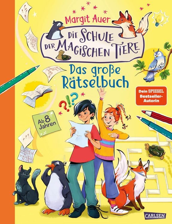 Produktbild: Die Schule der magischen Tiere Besch&auml;ftigung: Das gro&szlig;e R&auml;tselbuch