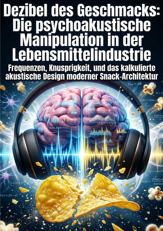 Produktbild: Dezibel des Geschmacks: Die psychoakustische Manipulation in der Lebensmittelindustrie
