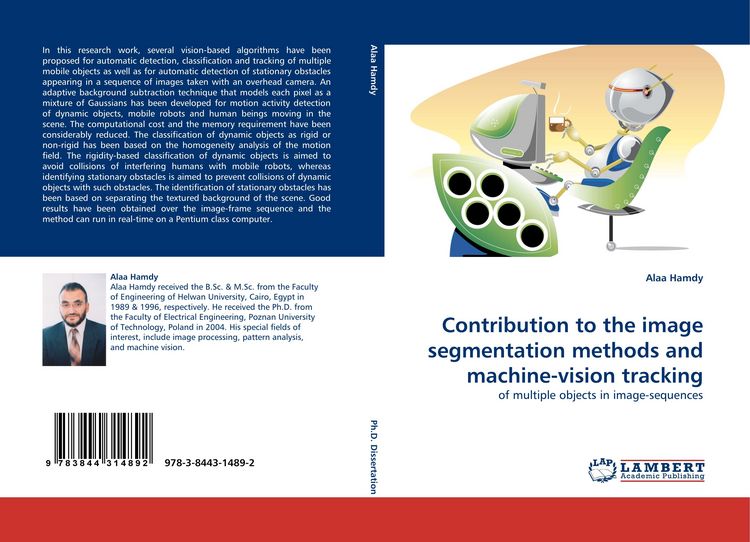 Produktbild: Contribution to the image segmentation methods and machine-vision tracking