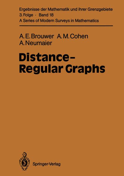 Produktbild: Distance-Regular Graphs