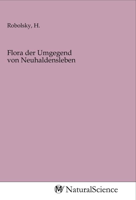 Produktbild: Flora der Umgegend von Neuhaldensleben
