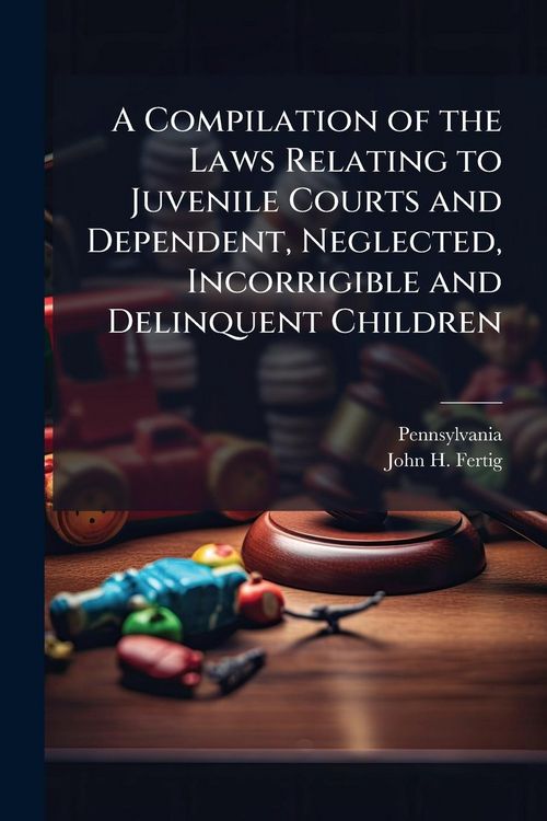 Produktbild: A Compilation of the Laws Relating to Juvenile Courts and Dependent, Neglected, Incorrigible and Delinquent Children