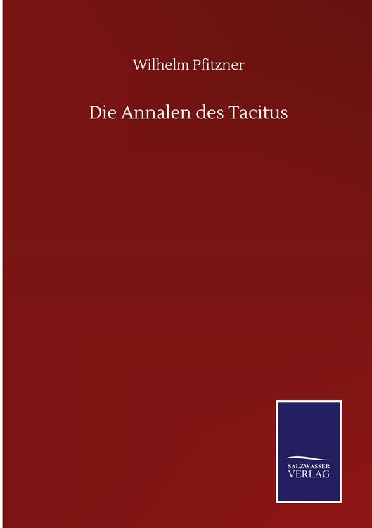 Produktbild: Die Annalen des Tacitus