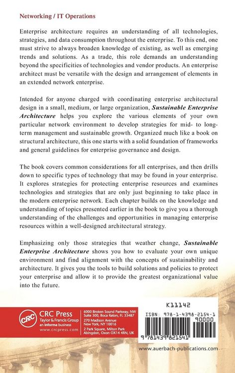Produktbild: Sustainable Enterprise Architecture